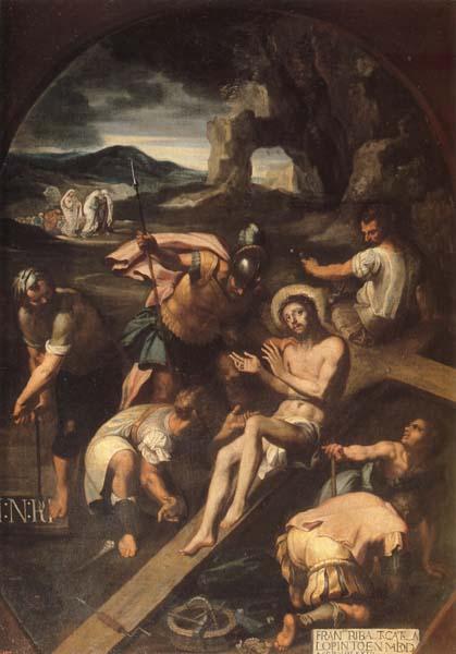 RIBALTA, Francisco Christ Nailed to the Cross France oil painting art